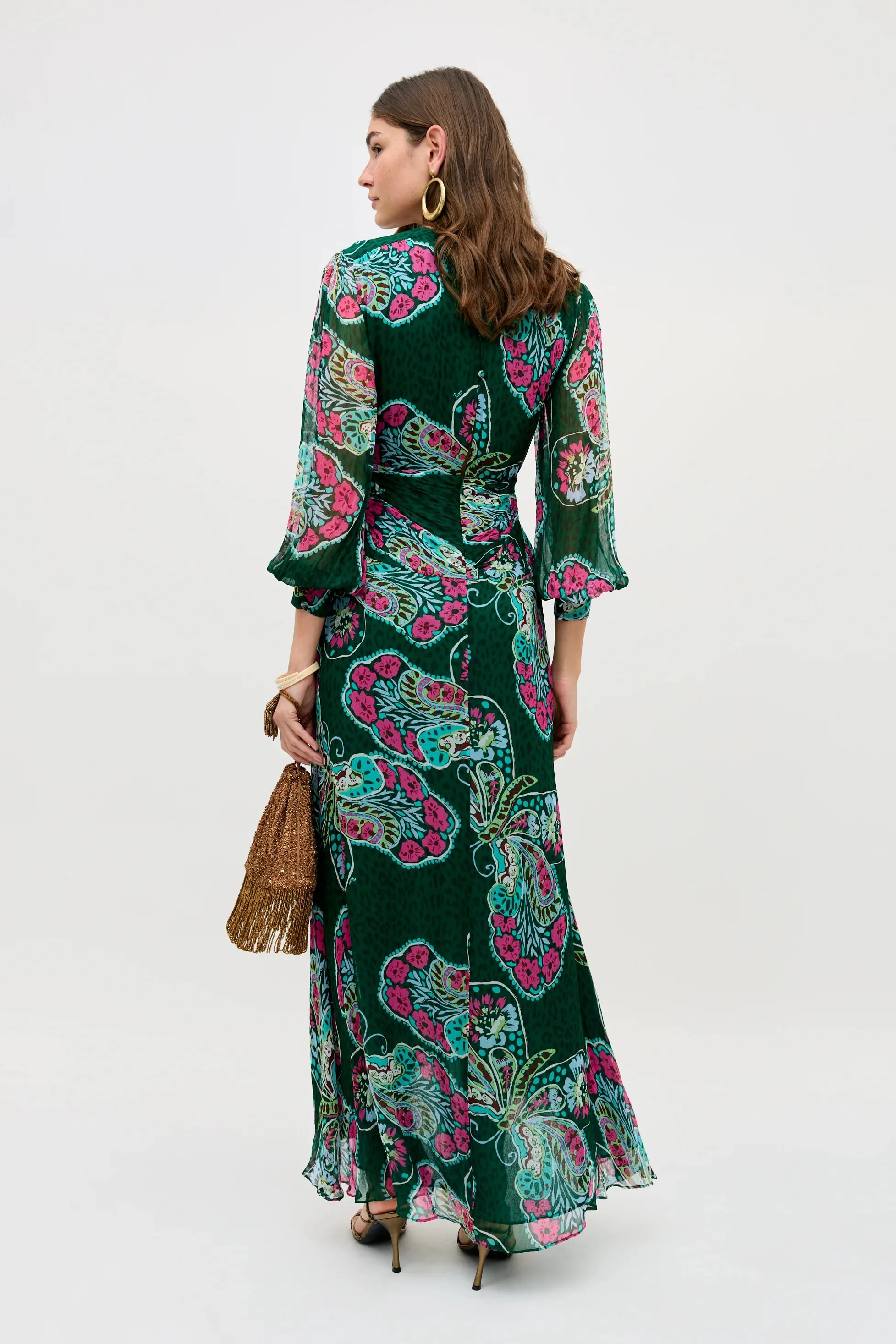Meera - Butterfly Bloom Green - Image 5