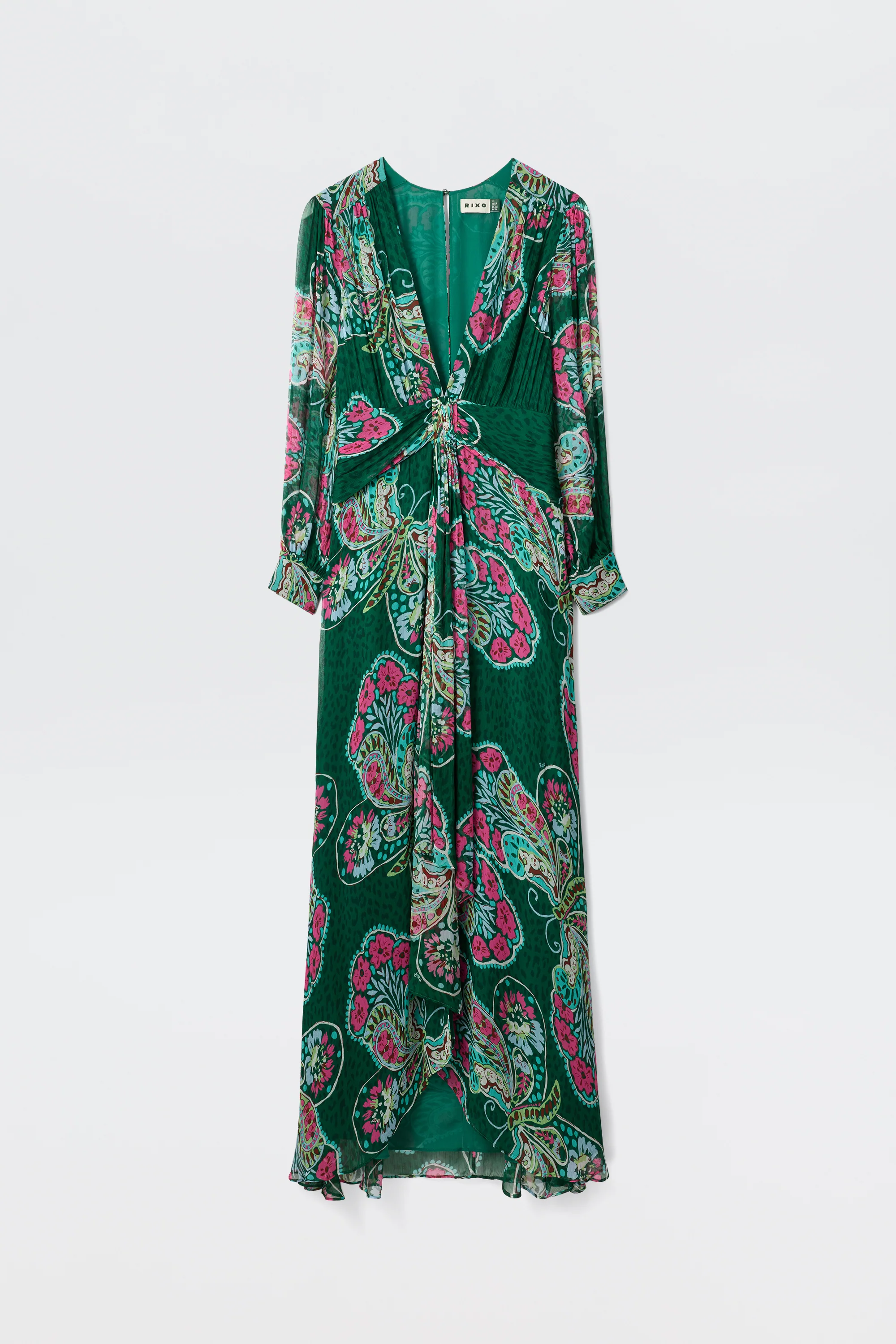 Meera - Butterfly Bloom Green - Image 6