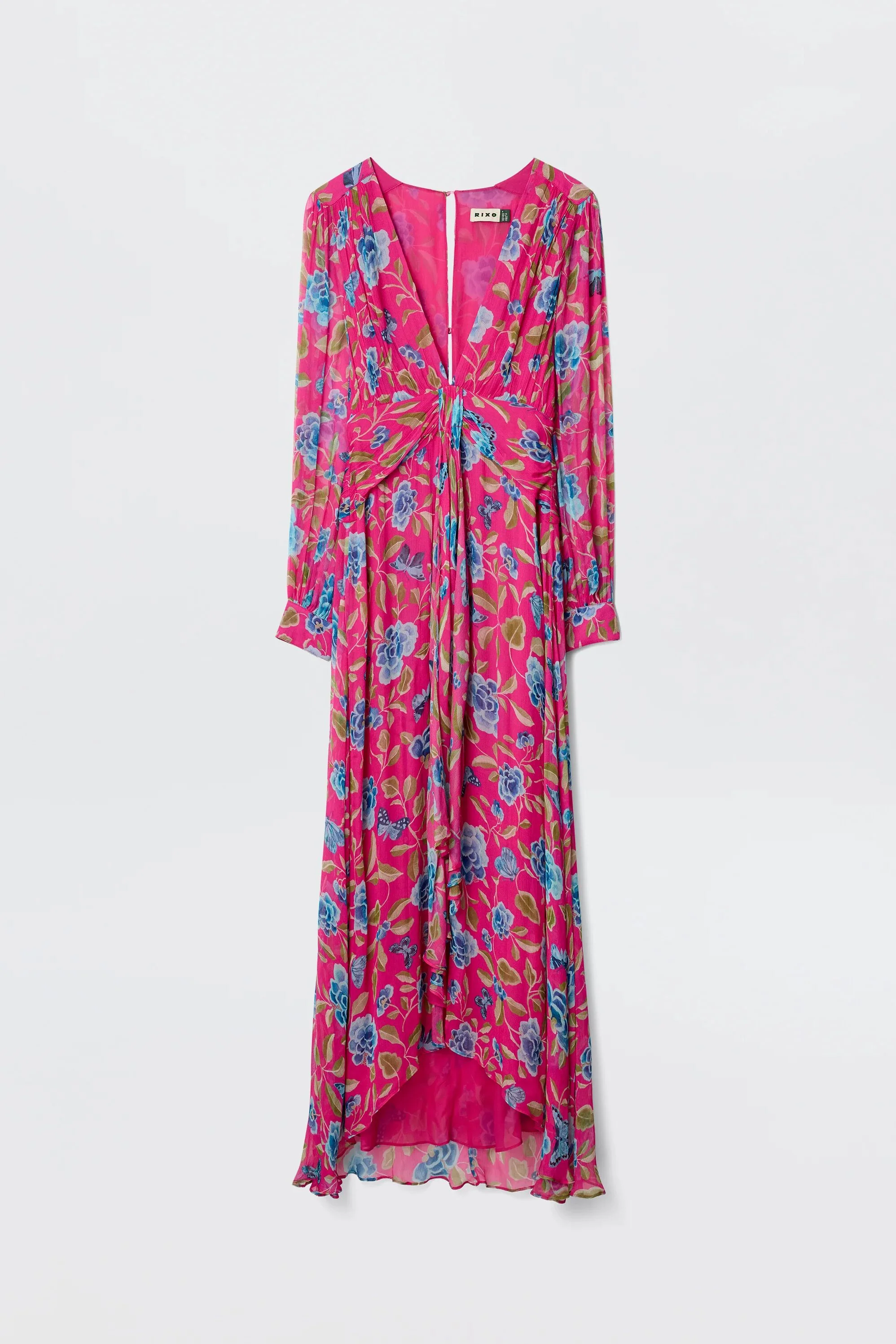 Meera - Butterfly Floral Magenta - Image 6