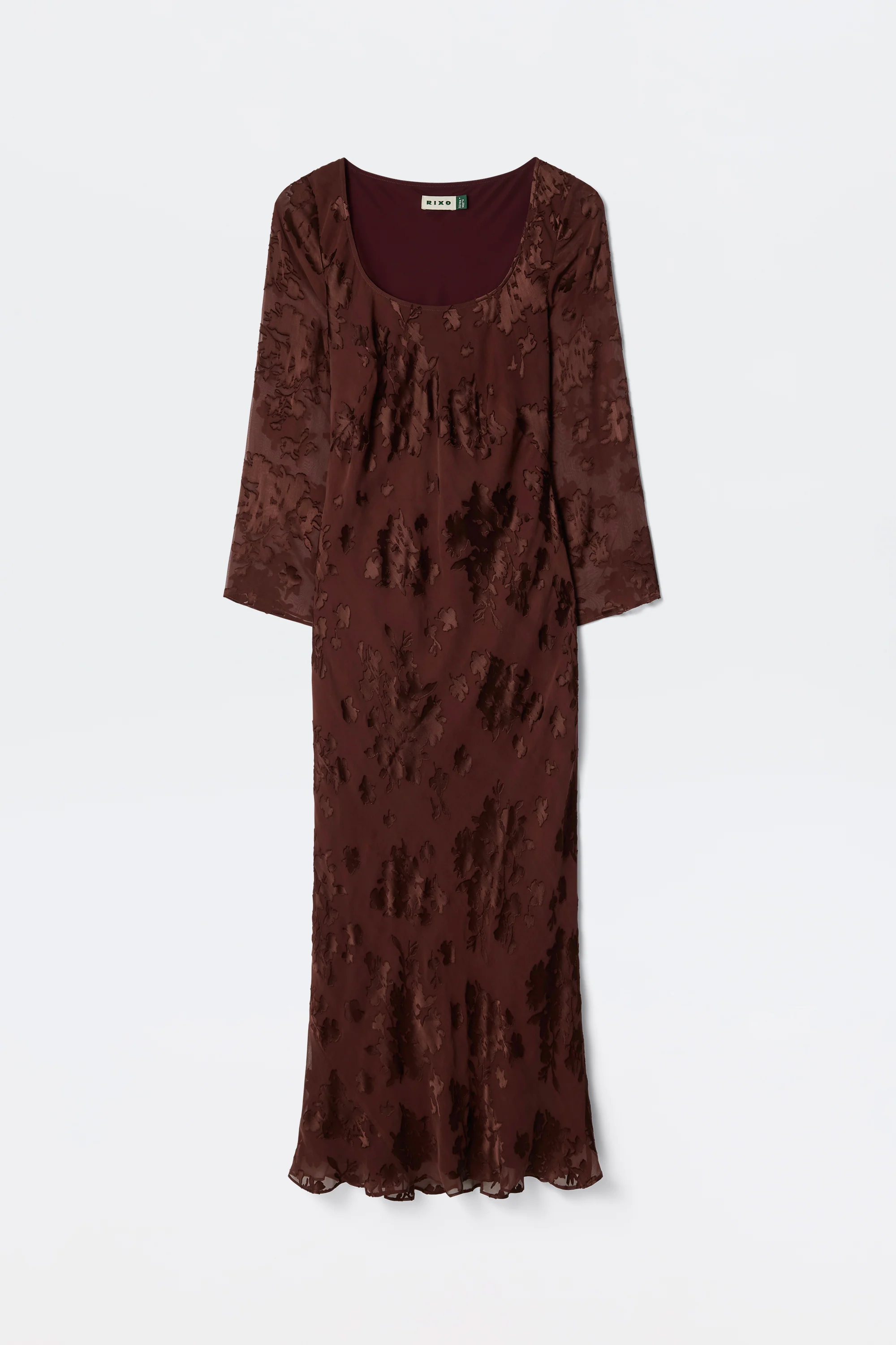 Noraya  -  Bouquet Devoré Brown - Image 6