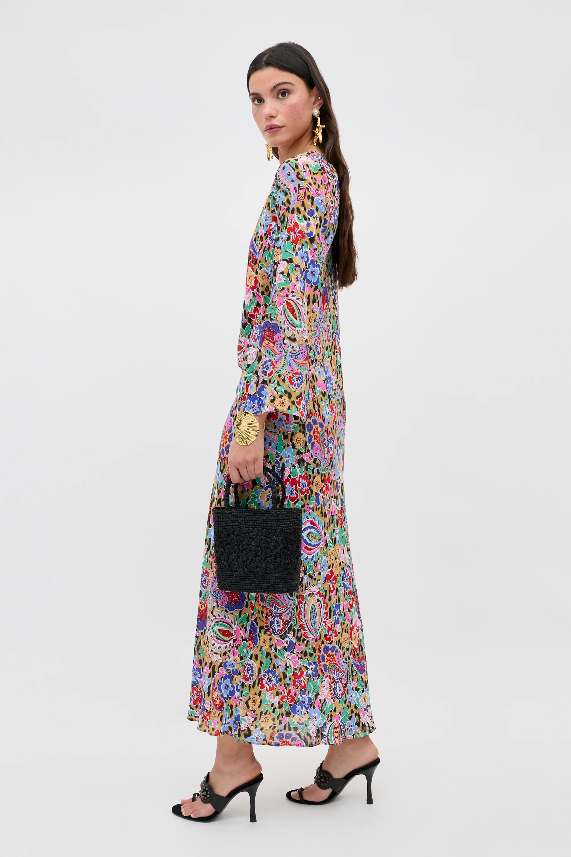 Noraya - Cara Floral Leopard Brown - Image 4