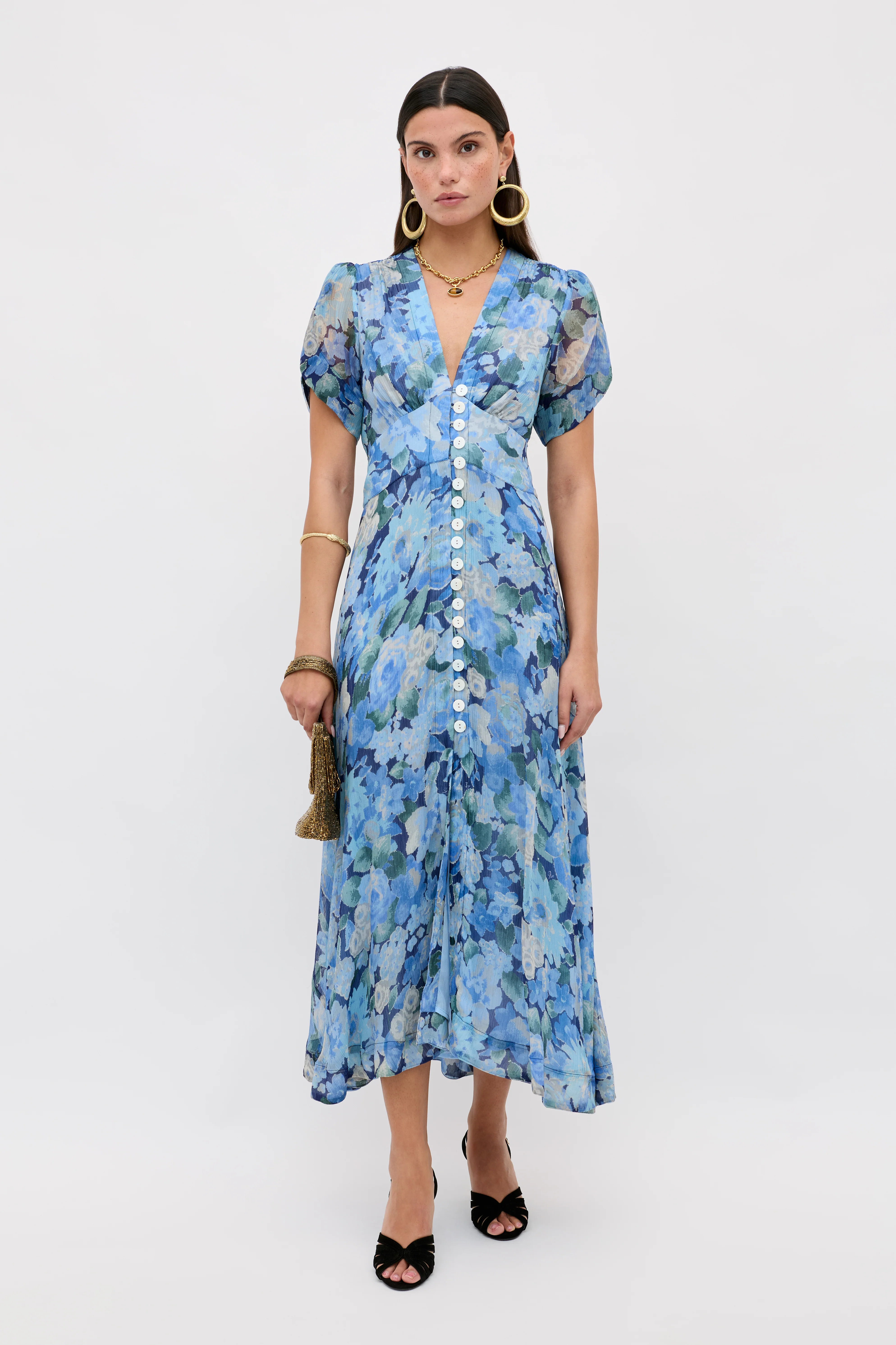 novara dress chelsea floral blue - Image 7