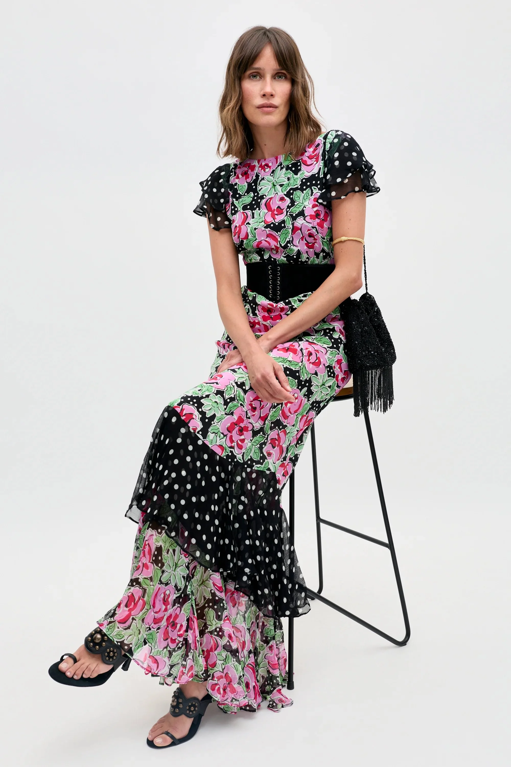 Ordinia - Rose Dot Mix Black - Image 5
