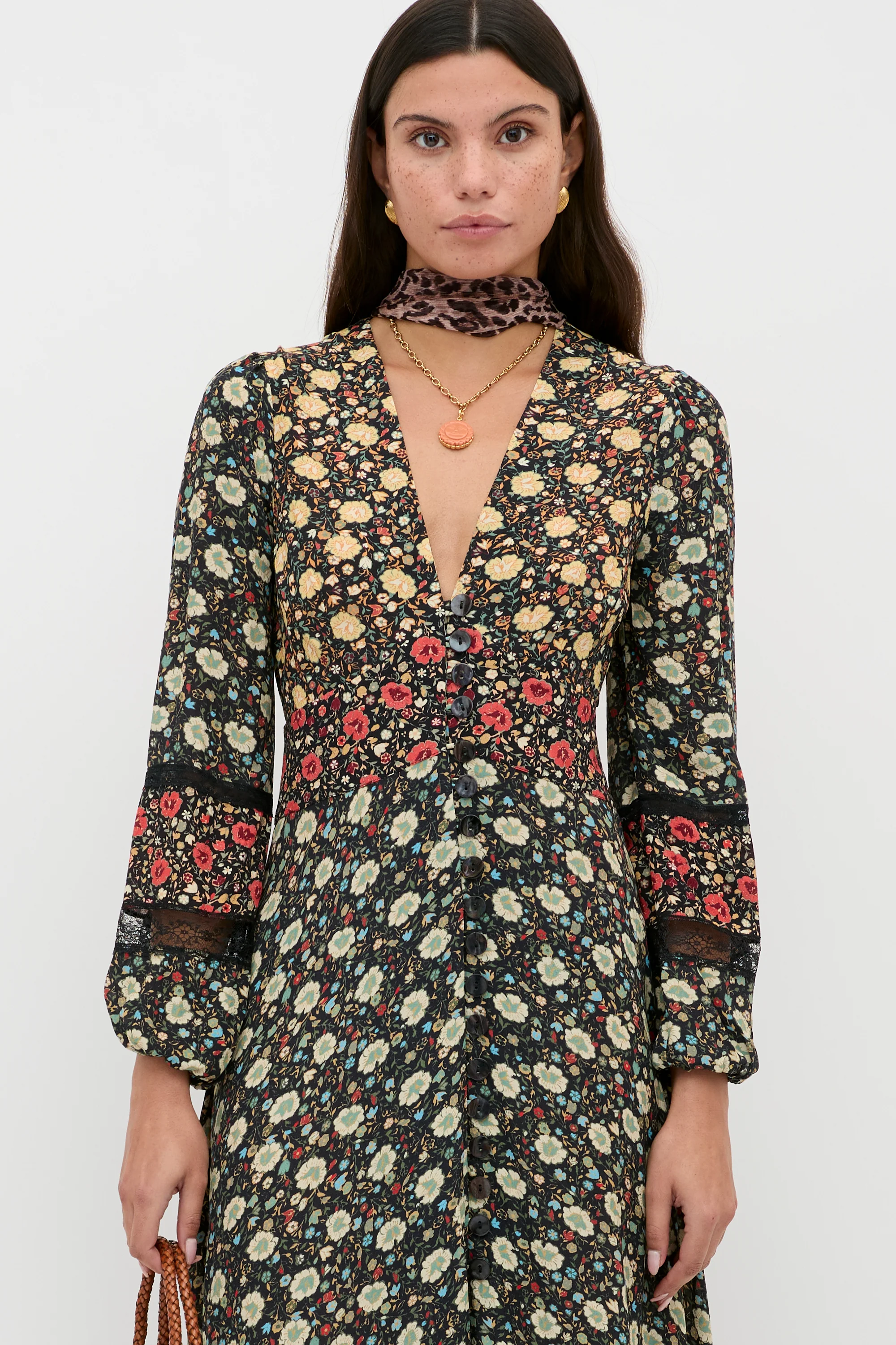 Raven  -  Eva Floral Mix Black - Image 4