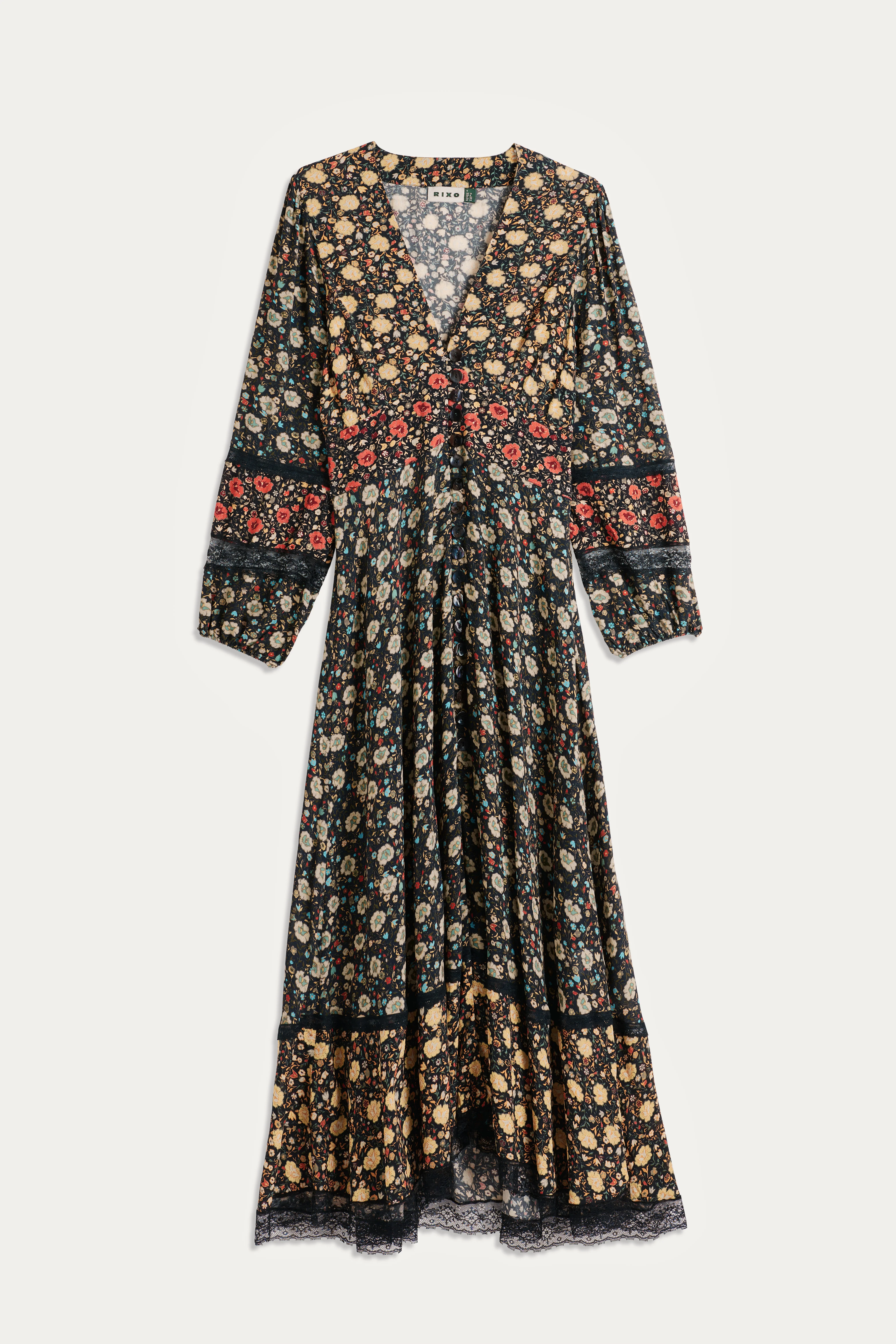 Raven  -  Eva Floral Mix Black - Image 6