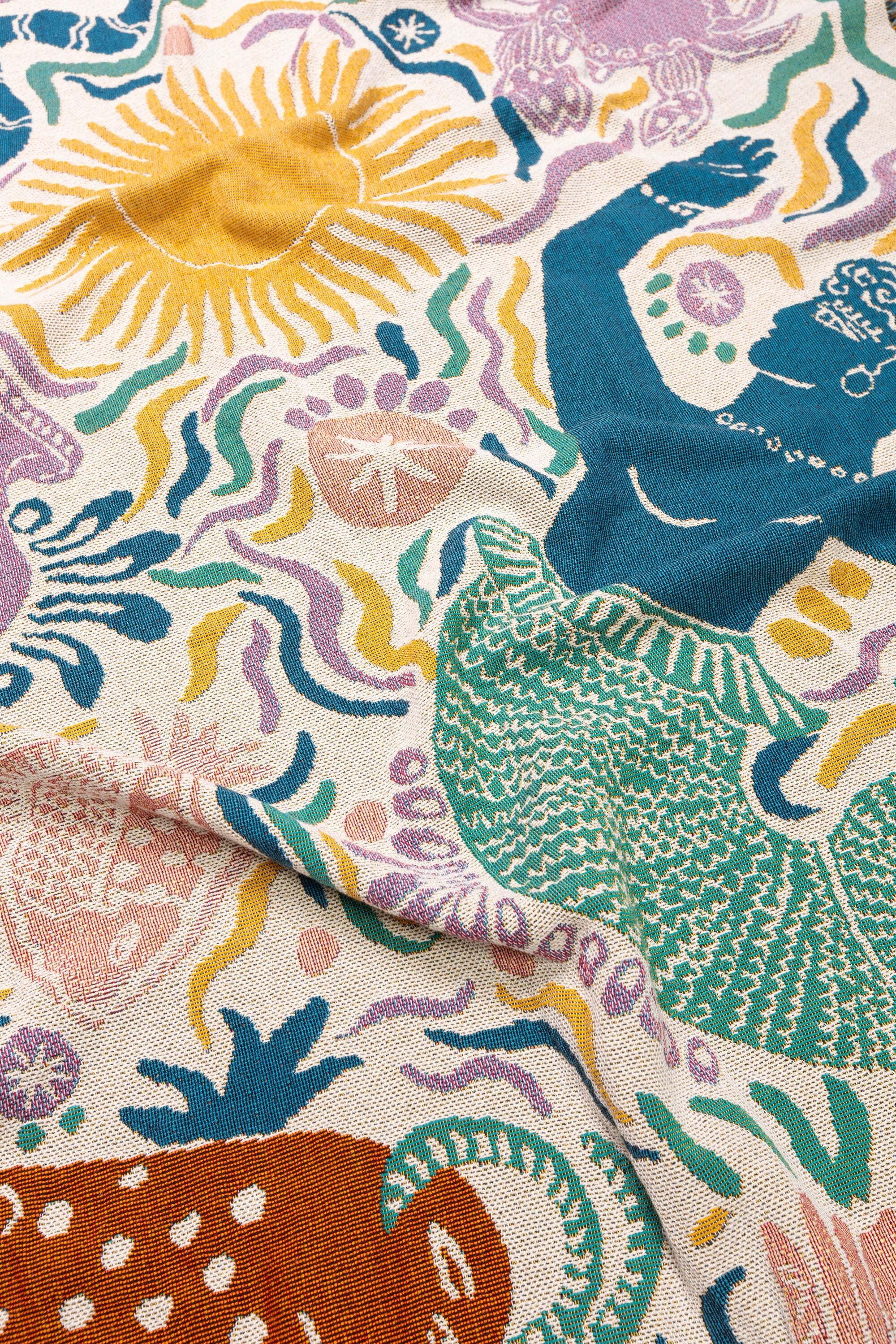 Athena Throw - Ivory - Image 2