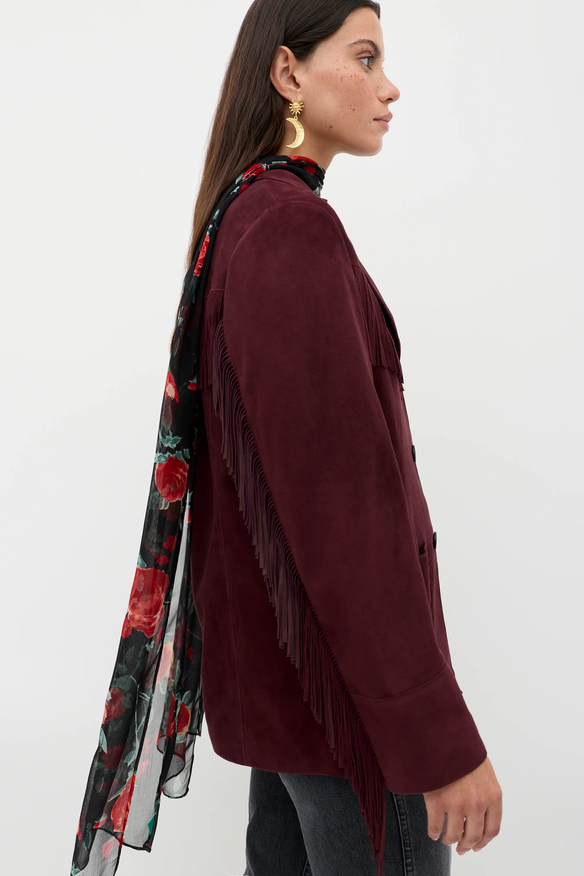Teagan - Maroon - Image 3