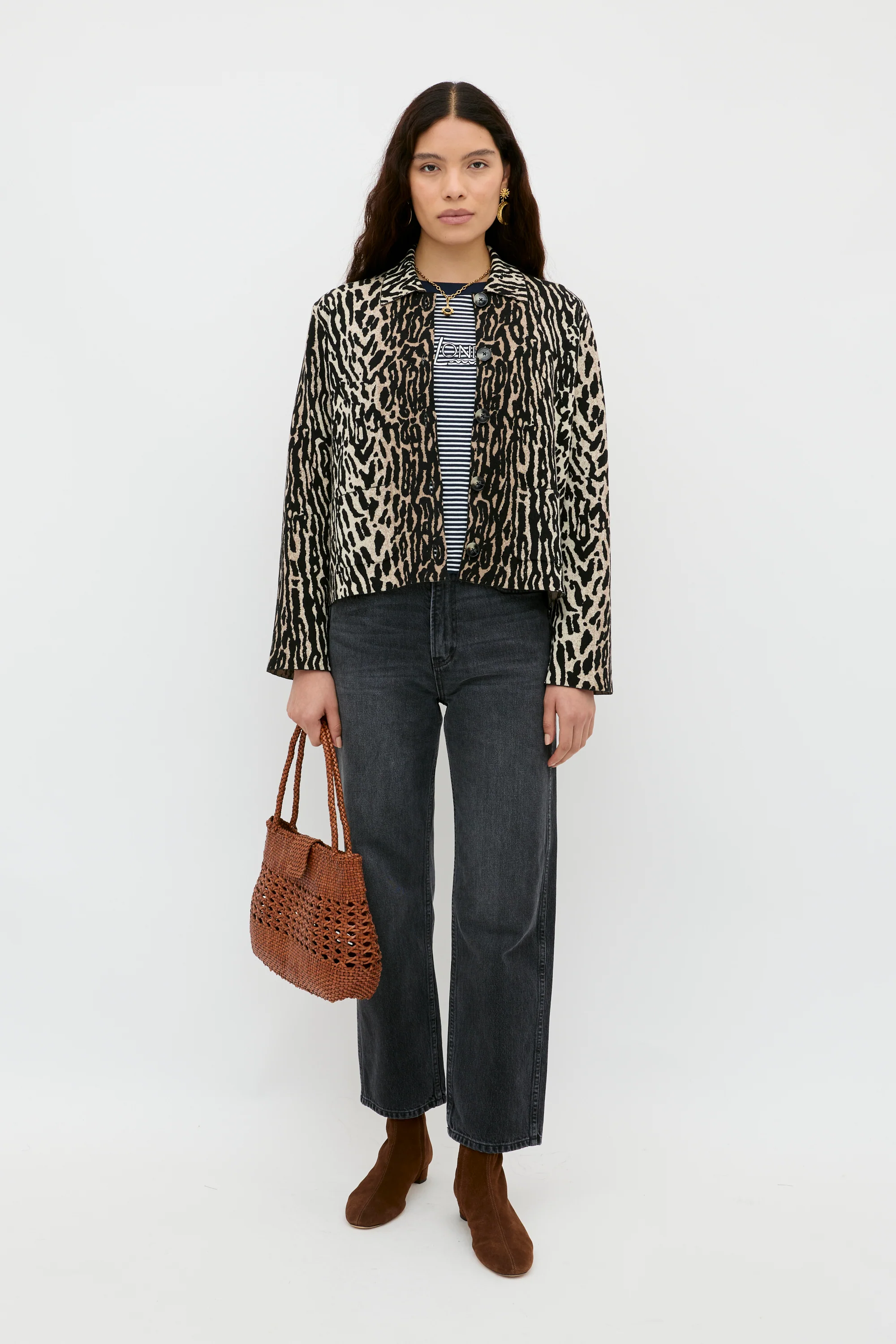 Trista  -  Bohemia Leopard Brown - Image 4