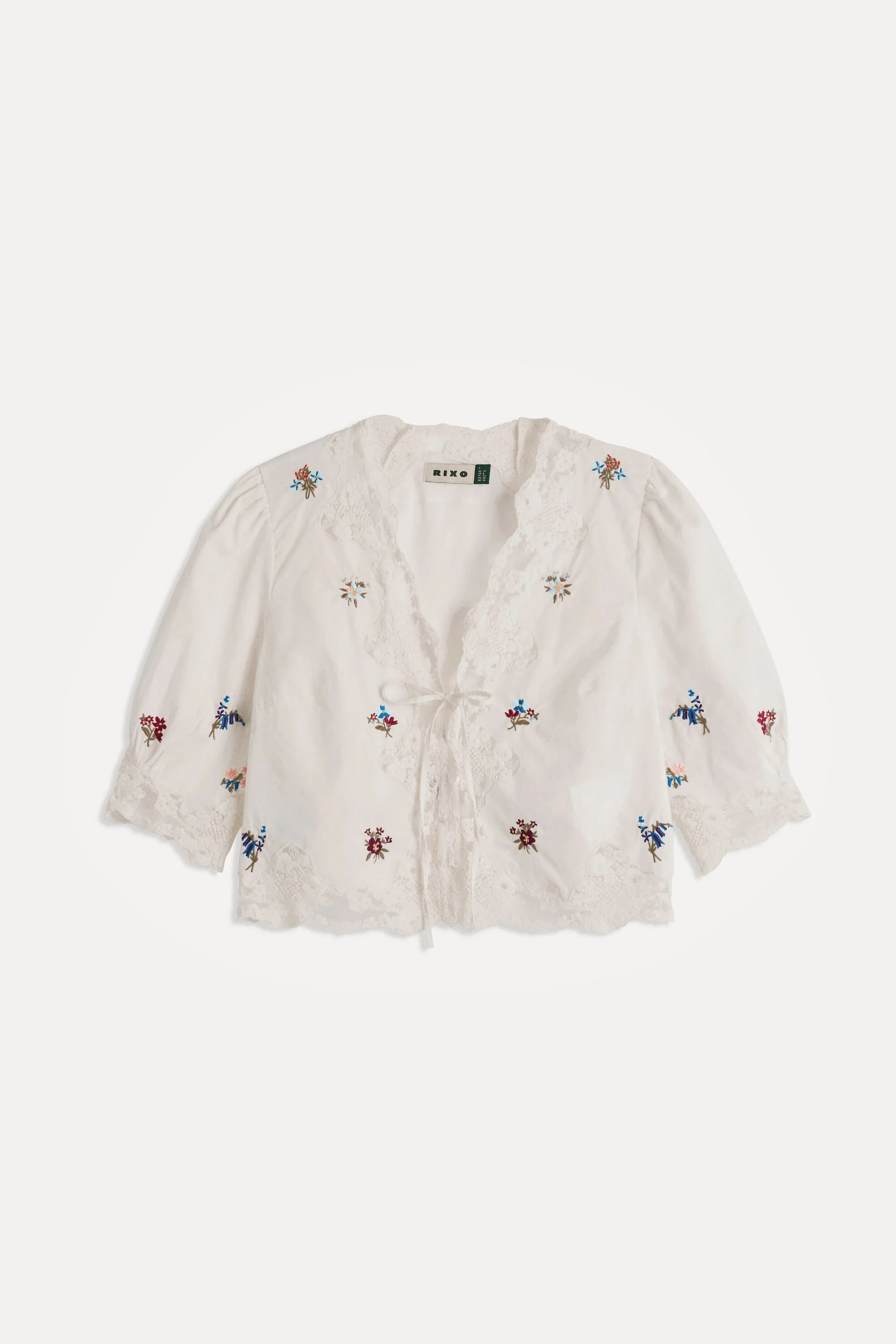 Ursula  -  Bud Embroidery White - Image 6