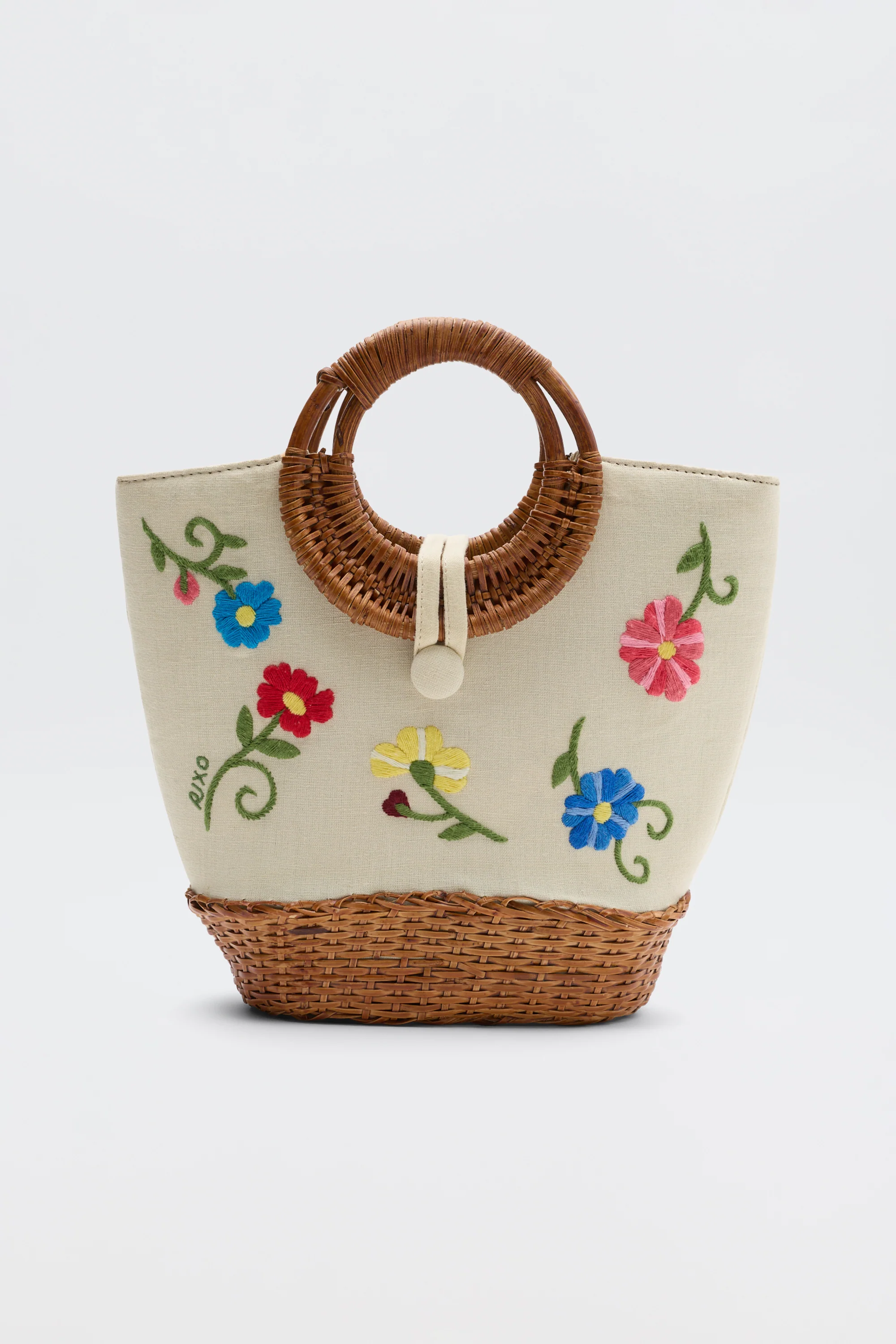 Zelene  -  Ombre Floral Embroidery Cream